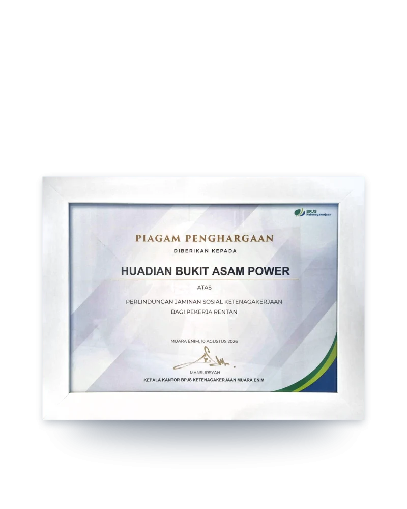 Awards for Social Security Protection for Vulnerable Workers — BPJS Ketenagakerjaan Muara Enim