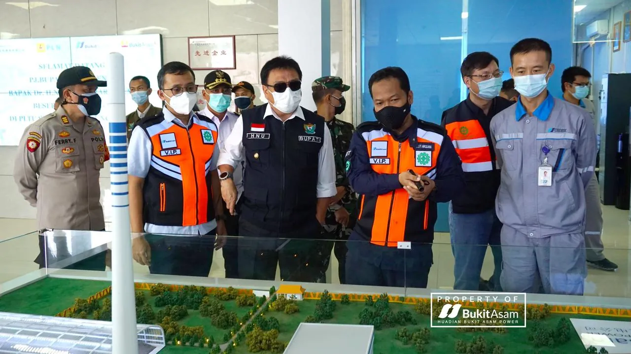 Working visit by the Acting Regent of Muara Enim to the Tanjung Lalang Power Plant project