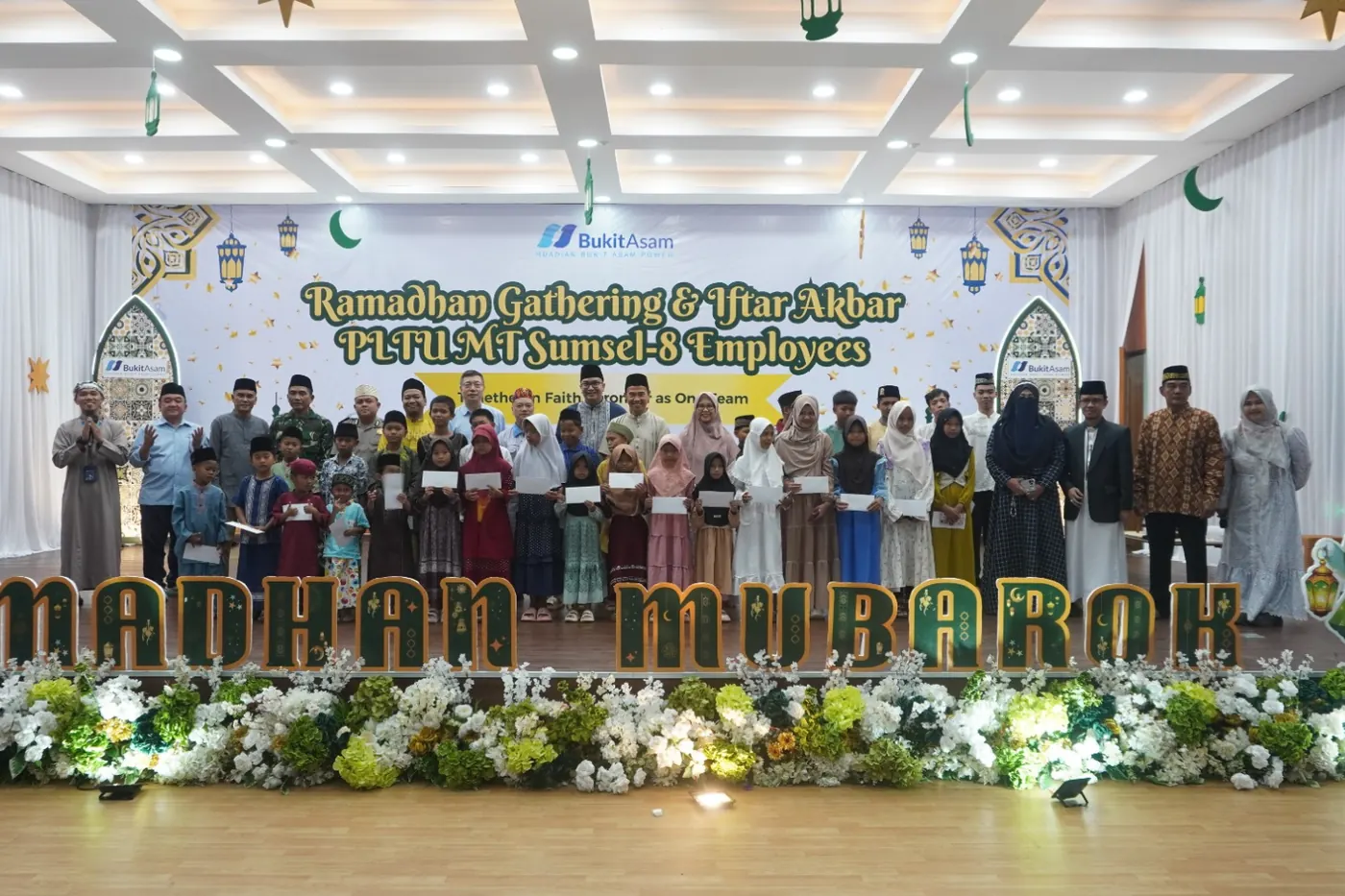 HBAP Strengthens Unity Through Grand Iftar Gathering at Sumsel-8 Power Plant