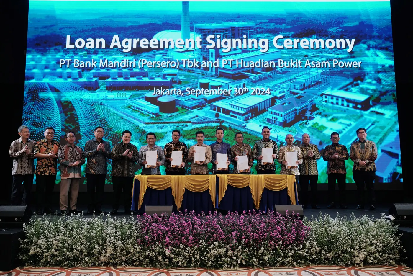PT Huadian Bukit Asam Power Establishes Partnership with Bank Mandiri to Support National Energy Resilience